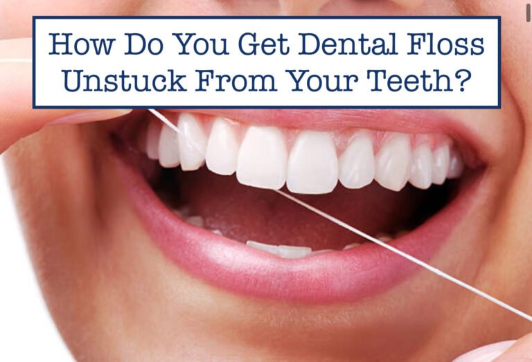 How to Get Dental Floss Out of Your Teeth